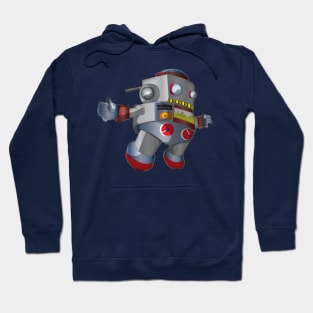 Vintage Robot Hoodie